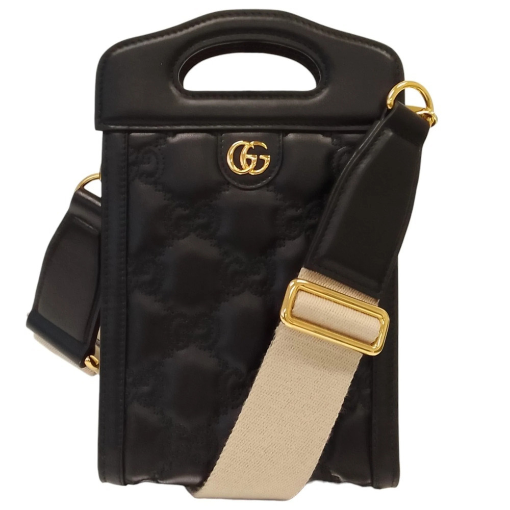 GUCCI Authentic Black Shoulder Bag